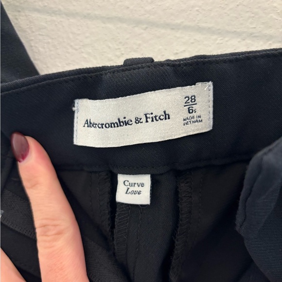 Abercrombie & Fitch Sloane Tailored Pant NWT Size 28/6 Short Curve Love - Picture 7 of 7